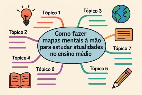Como-fazer-mapas-mentais-a-mao-para-estudar-atualidades-no-ensino-medio