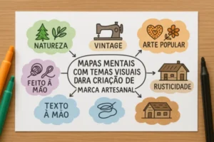 Mapas-mentais-com-temas-visuais-para-criacao-de-identidade-de-marca-artesanal